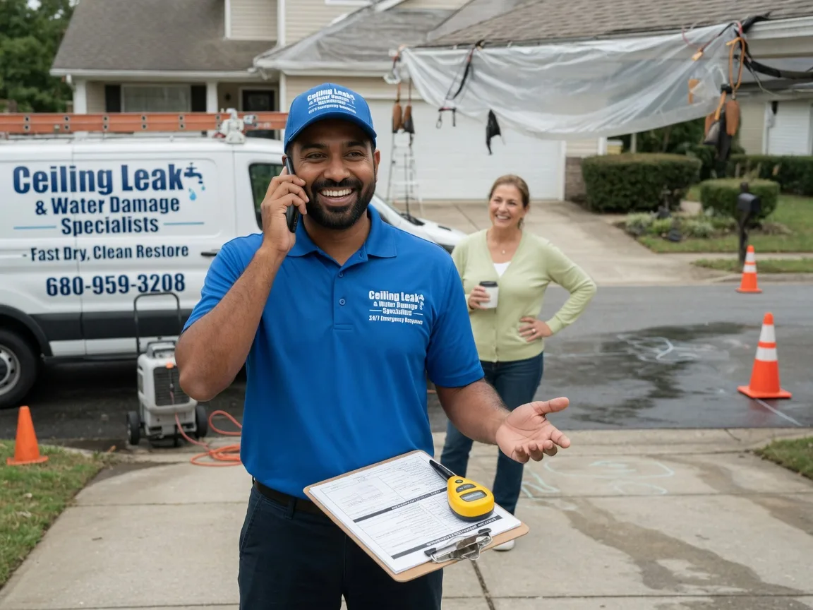 Ceiling Leak Cleanup Crookston, NE FAQs